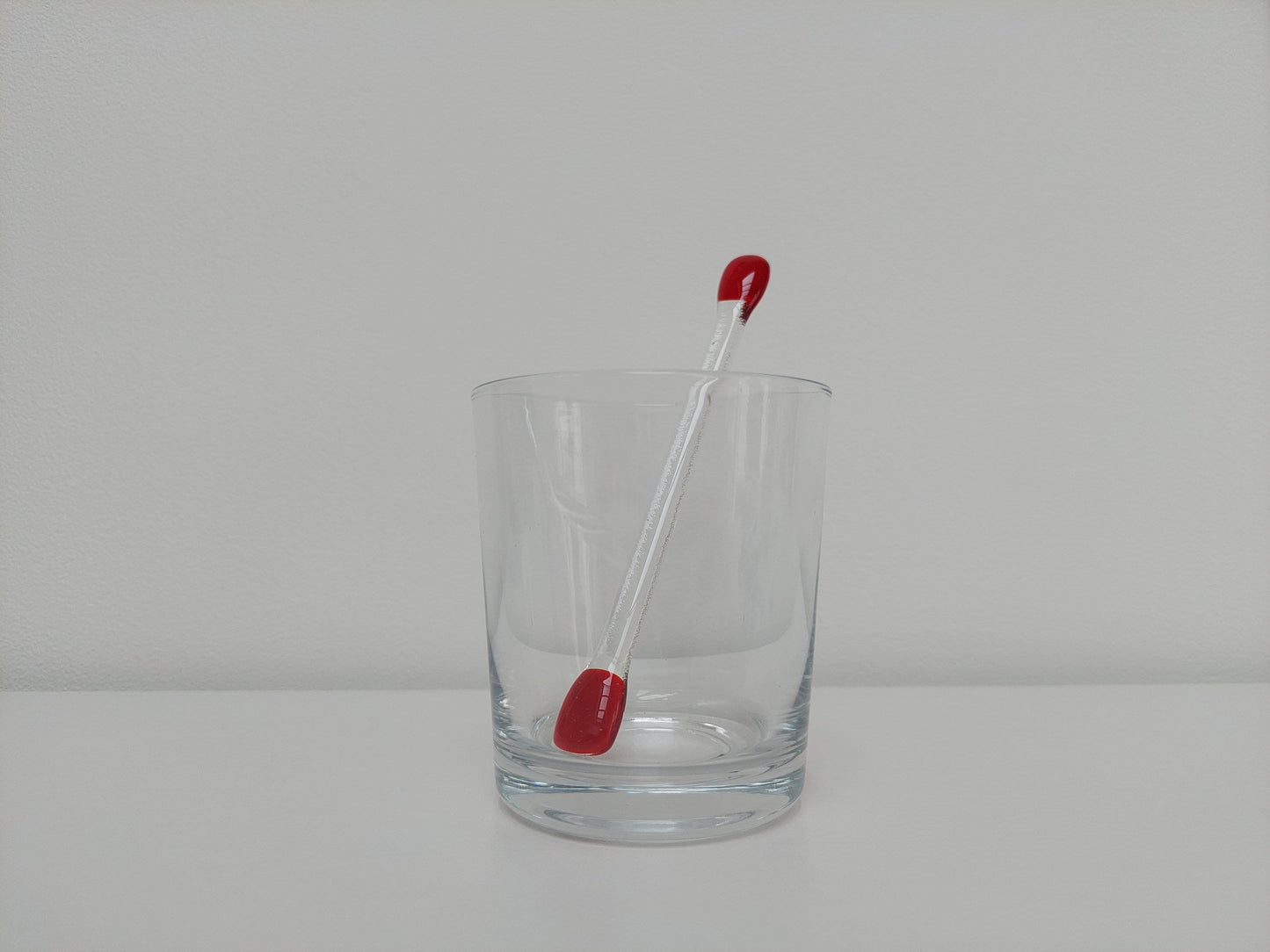 Handmade Glass Swizzle Sticks/Fused Glass Cocktail Stirrers/ Red, Yellow, Blue, Turquoise, Lilac, Pink and Teal Glass Drink Stirrers