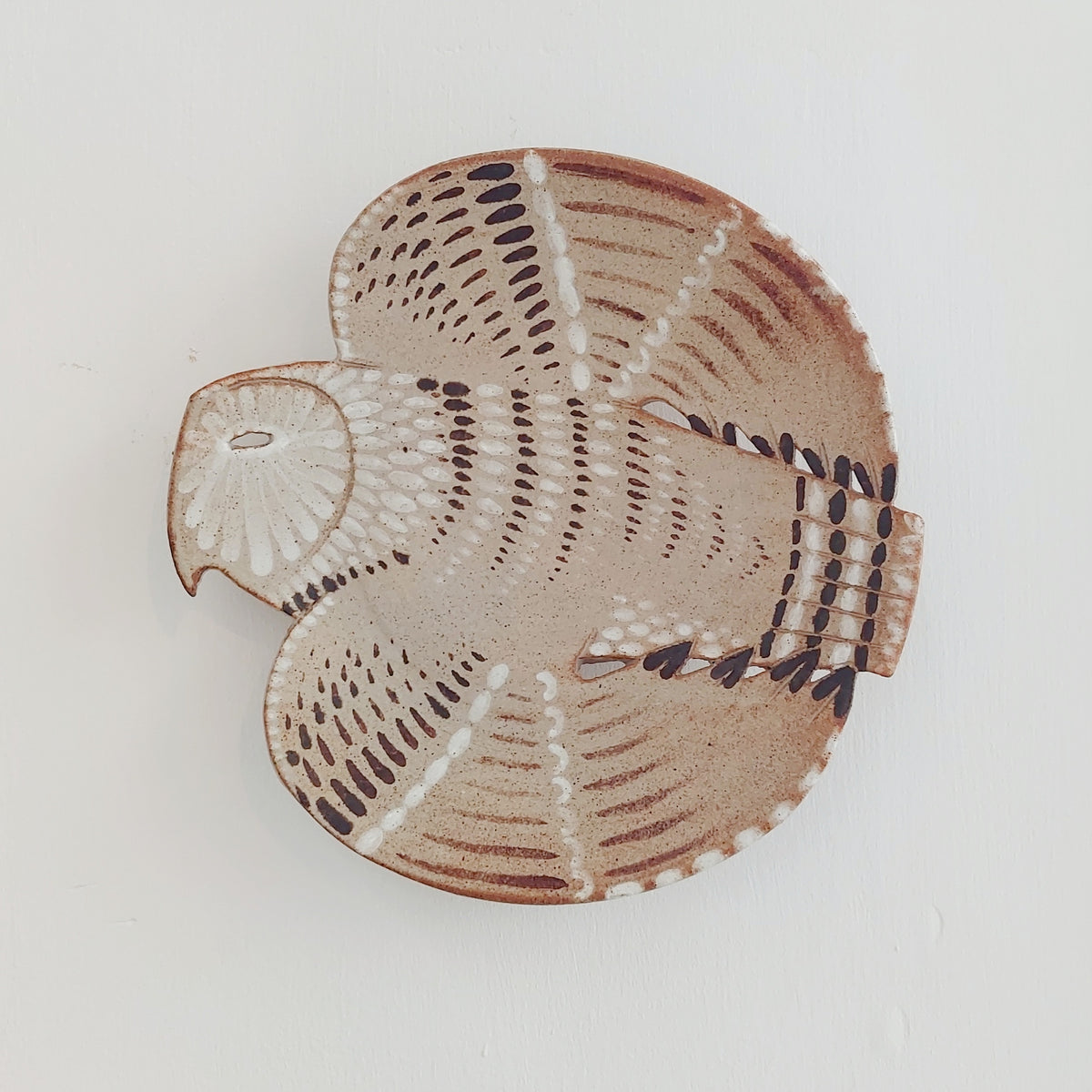 Pottery Owl Wall Hanging