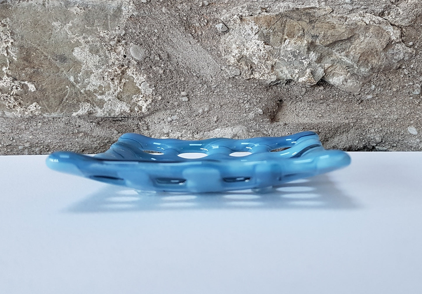 Derwent Water Glass Soap Dish with Holes