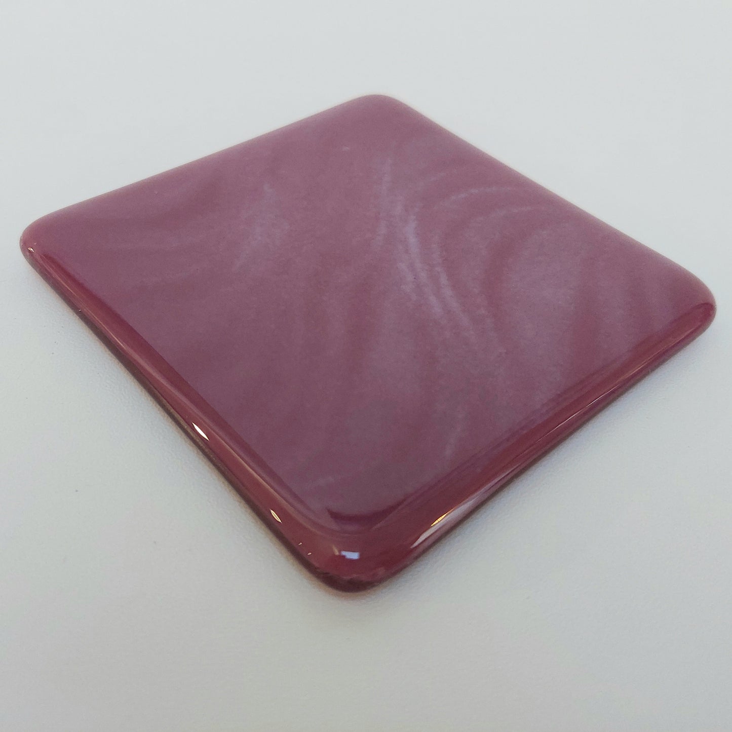 Artisan Plum Glass Coaster