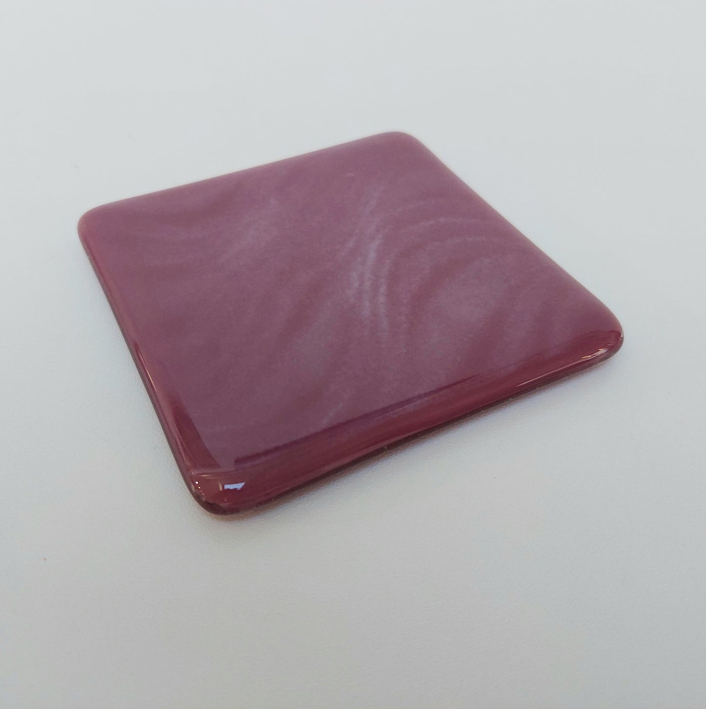 Artisan Plum Glass Coaster