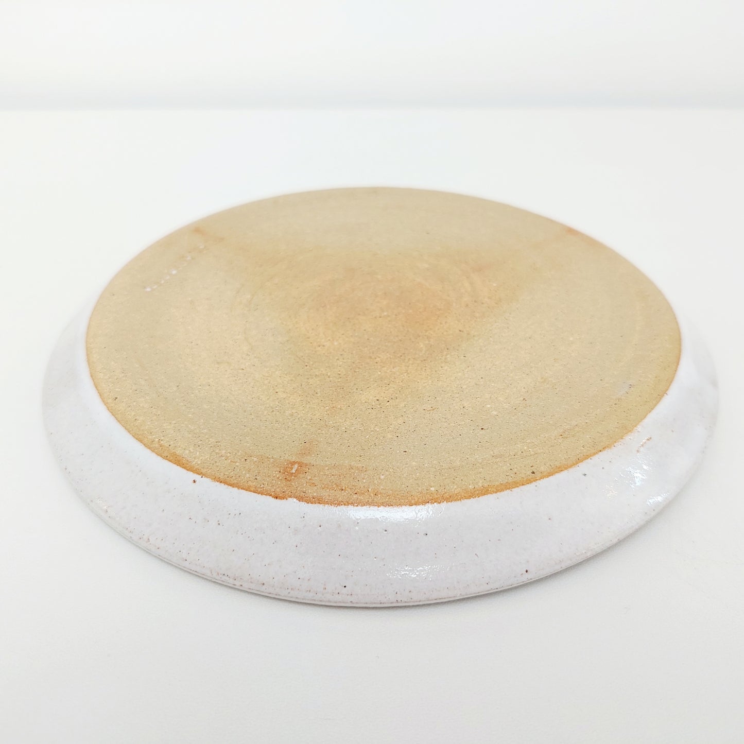 Decorative Blue & White Earthenware Plate with a Sheep Motif