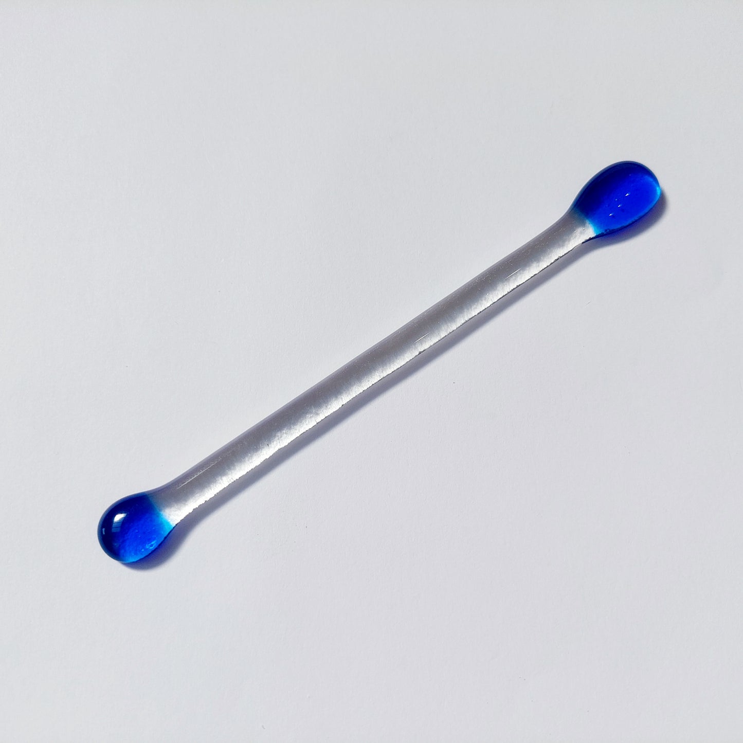 Handmade Glass Swizzle Sticks, Colourful Fused Glass Cocktail Stirrers