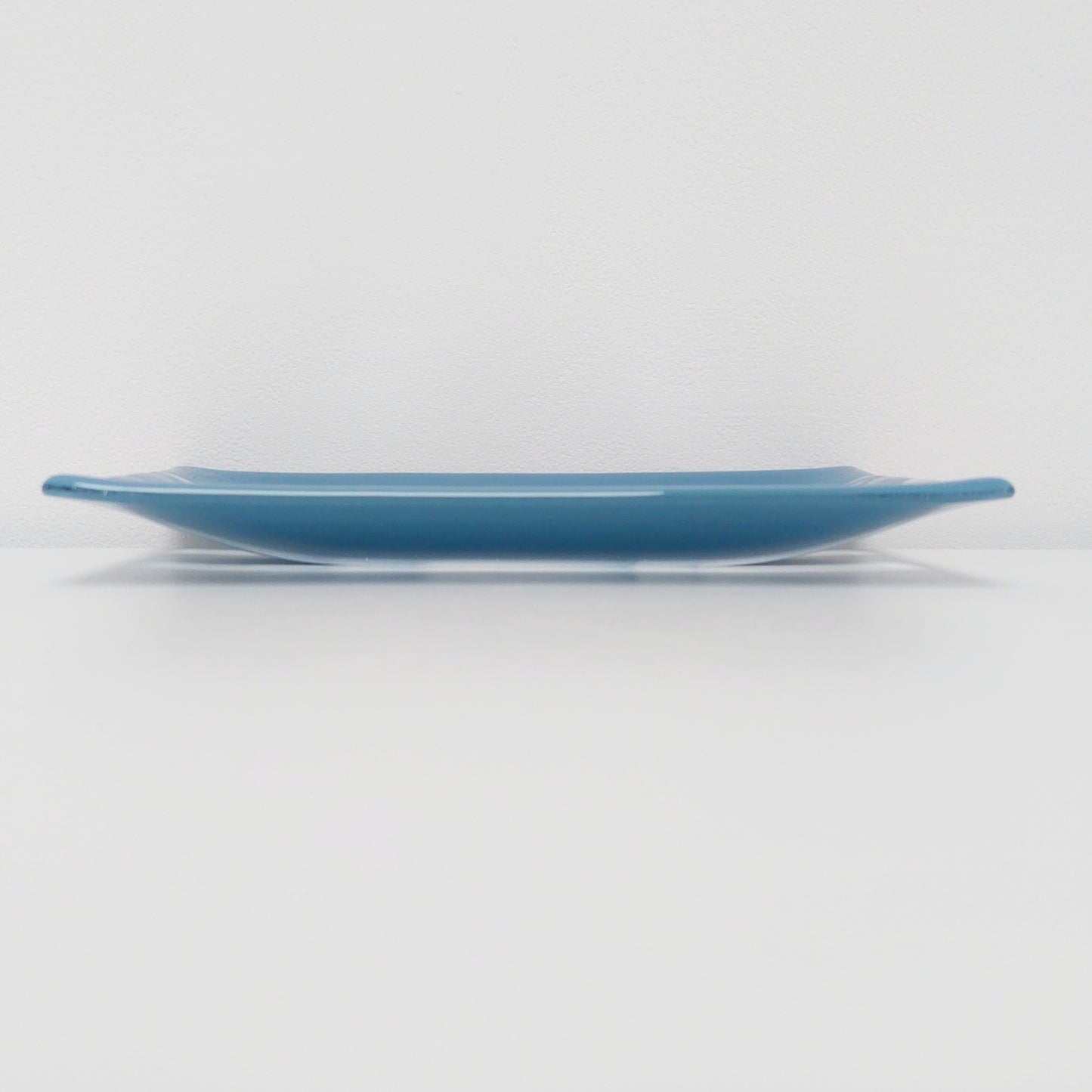 Coniston Blue Glass Art Plate