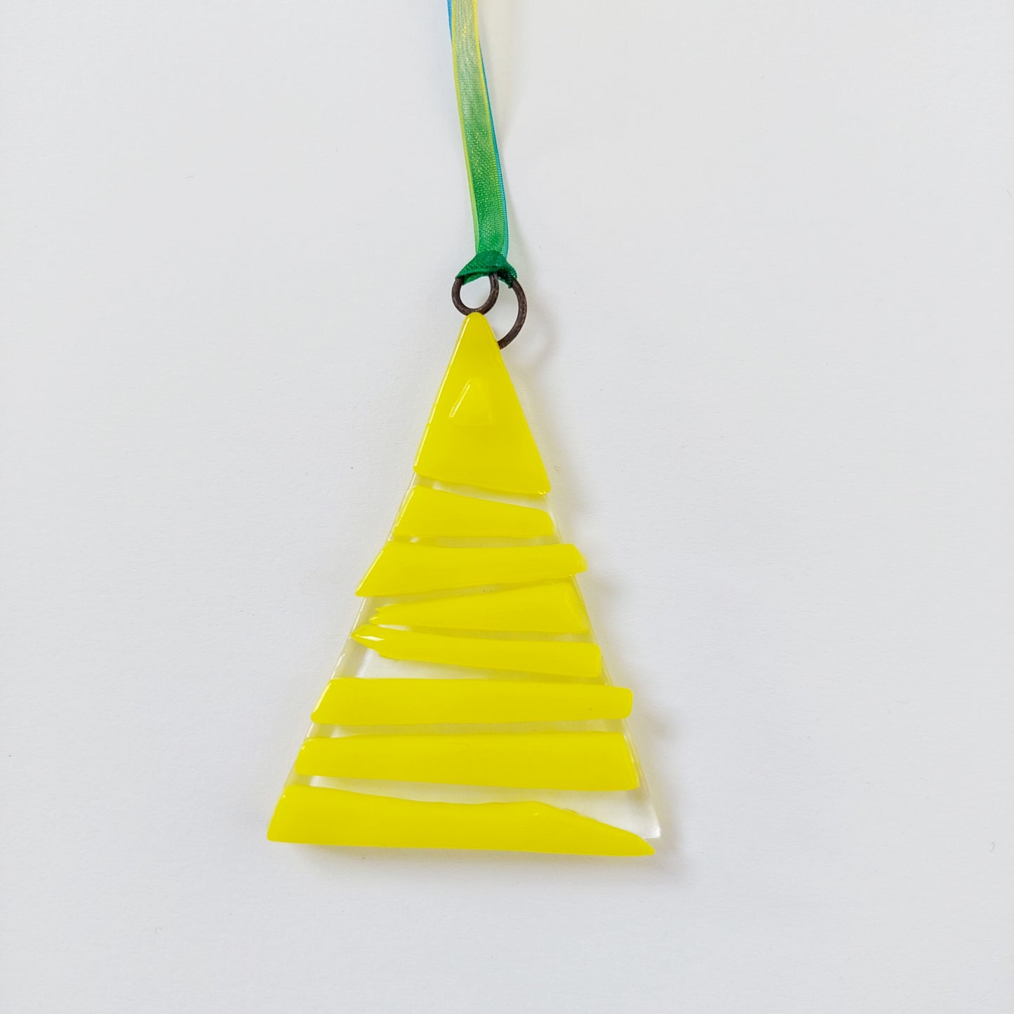 Handmade Daffodil Yellow Glass Tree