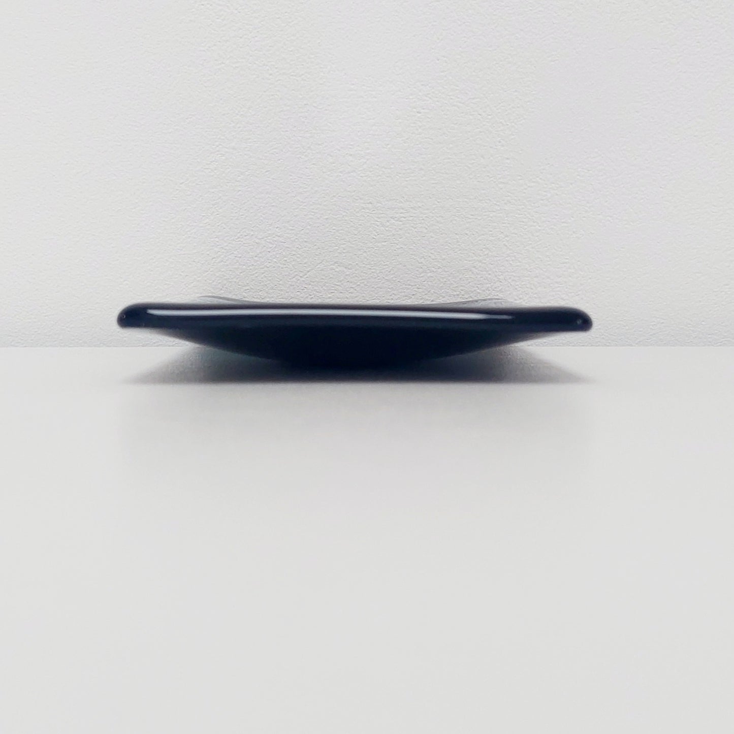 Black & Blue Graffiti Glass Dish