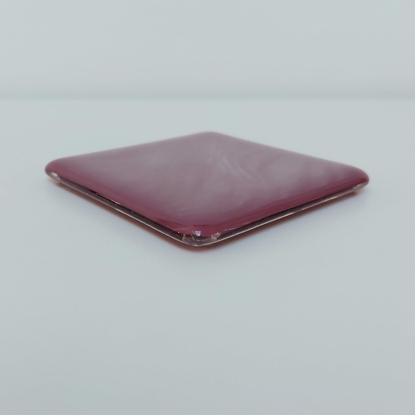 Artisan Plum Glass Coaster